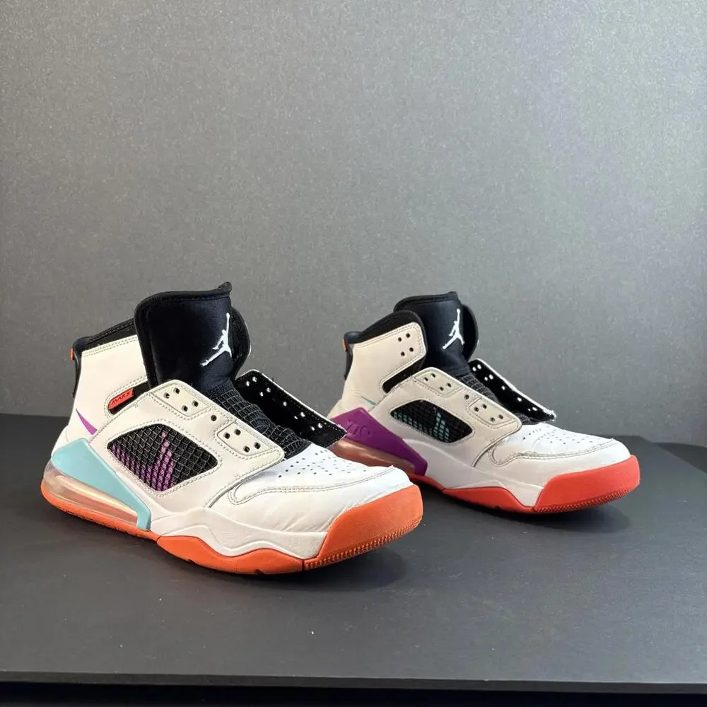 Nike Jordan Mars 270 Mid White Hyper Violet Size‎ 7Y Retro School Streetwear